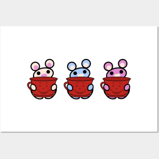 Three Chibis (Kool-Aid) Posters and Art